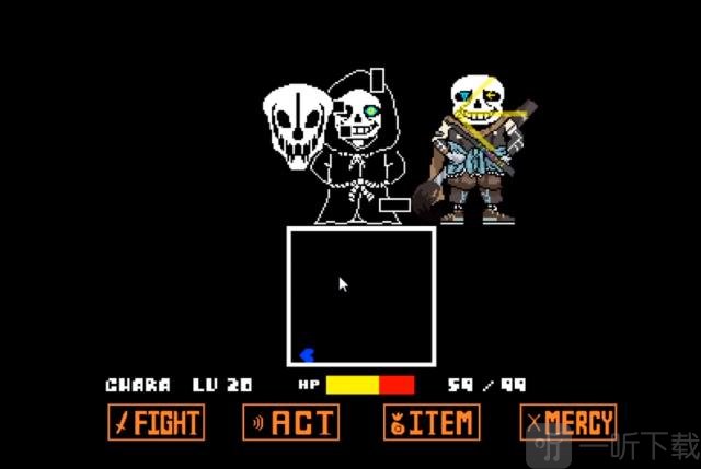 智障之下sans