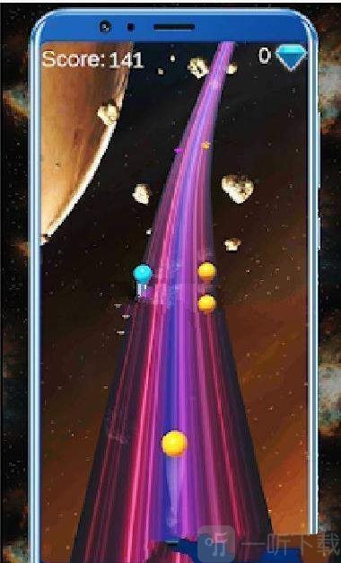 彩色道路冲刺