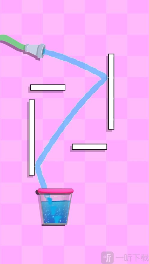 捕获水流