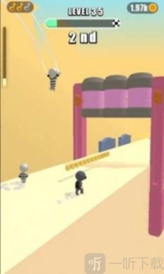 跳跃跑
