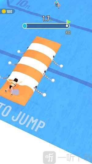 水上蹦极