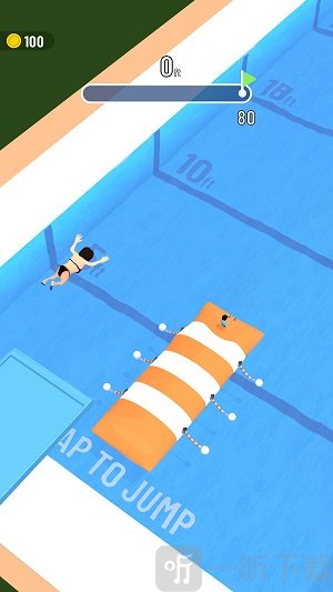 水上蹦极