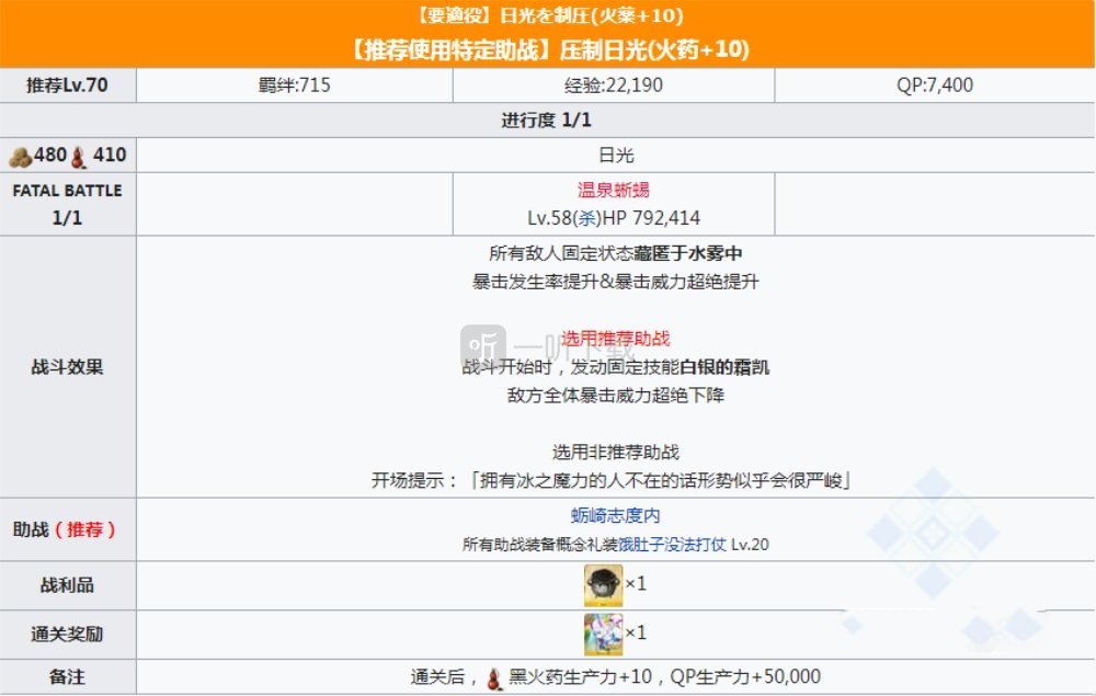 fgo最終本能寺壓制關卡配置 信長總進擊壓制副本配置
