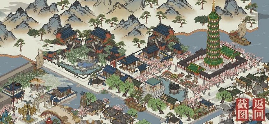 江南百景圖人工湖怎么布局 江南百景圖人工湖布局推薦介紹