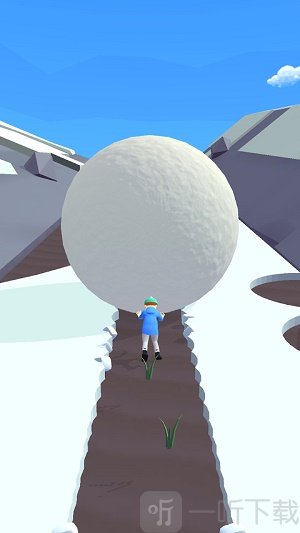 推雪球