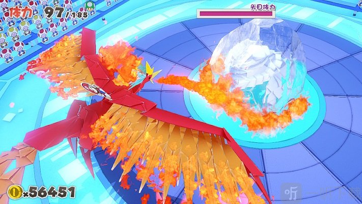 紙片馬里奧折紙國王冰神紙boss怎么打 冰神紙boss打法方法介紹