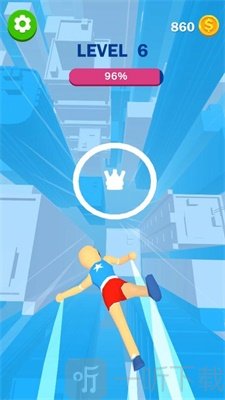 飞下高空自由落体