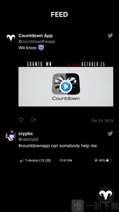countdown死亡倒计时