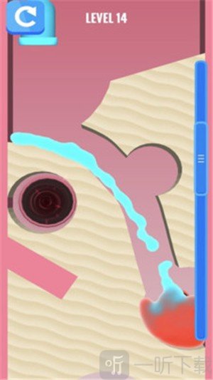流动的水