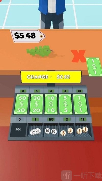 收银的一天