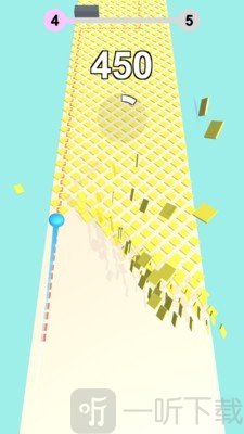 冲击的瓷块