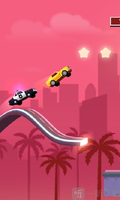 空中汽车绘制道路