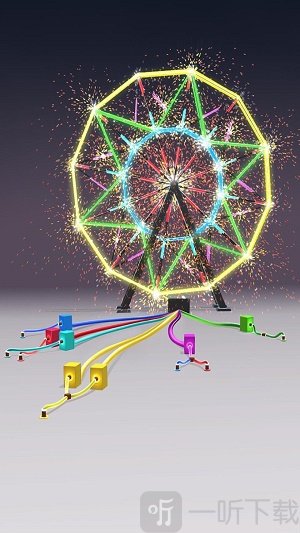 霓虹灯谜题