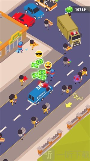 小偷快点跑