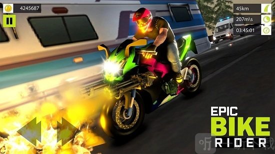 公路骑士摩托车赛车手