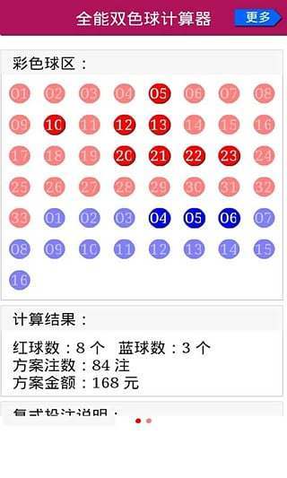 双色球技巧6十1侧算法