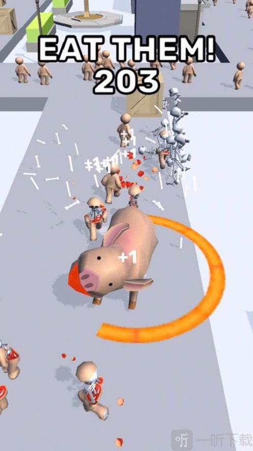 Pig Eats Man