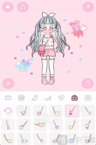 扮装女孩