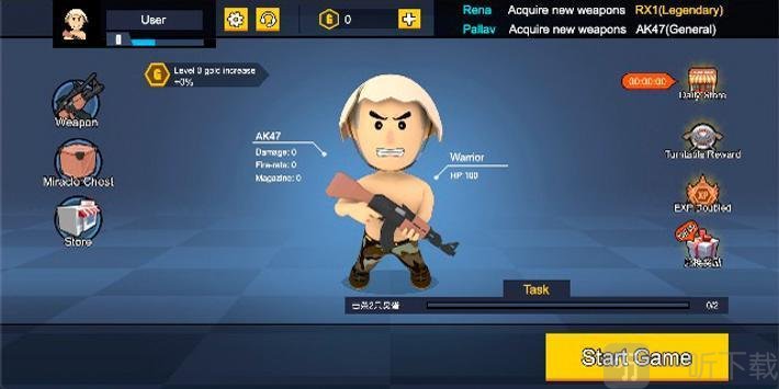 双角色射击