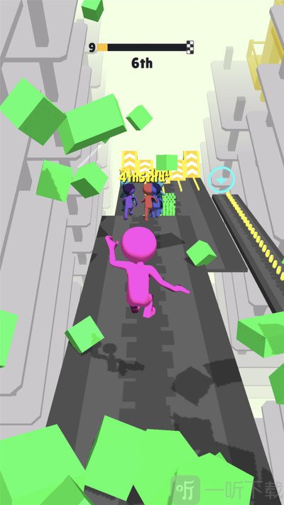 空中速降赛跑3D