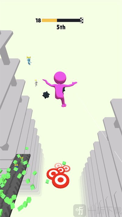 空中速降赛跑3D