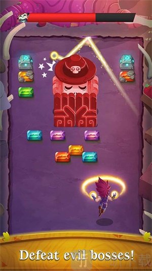 魔法破砖