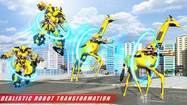 长颈鹿变形机器人2020
