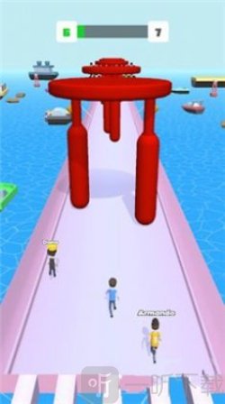 滑动冒险跑步