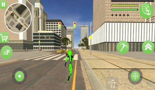 双枪战斗火柴人