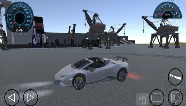 模拟兰博基尼跑车