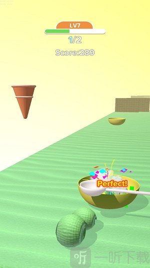 冰淇淋卷3D