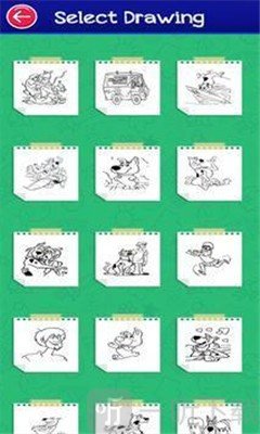 史努比狗着色书