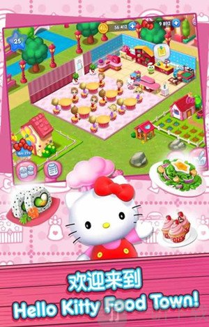 Hello Kitty Food Town