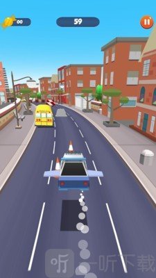 熊孩纸追校车