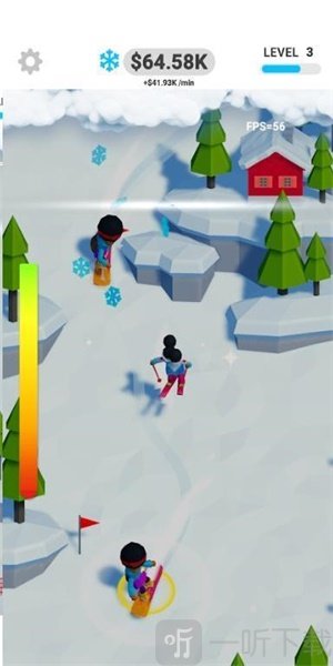 闲置滑雪场