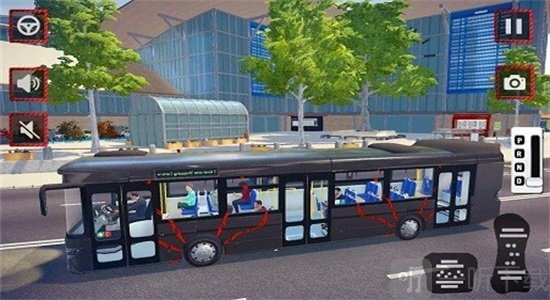 城市公交车停车3D模拟器
