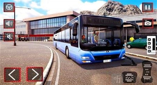 城市公交车停车3D模拟器
