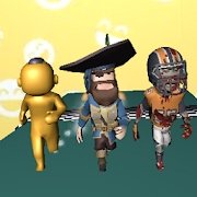 跑步比赛3D运动跑酷