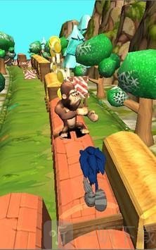 超级蓝刺猬跑