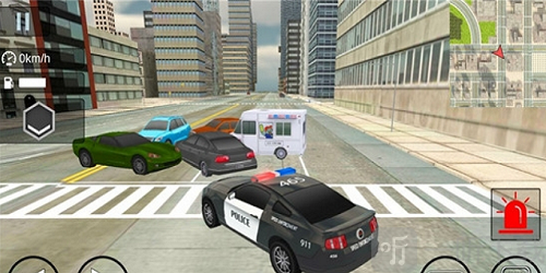 警车司机模拟器