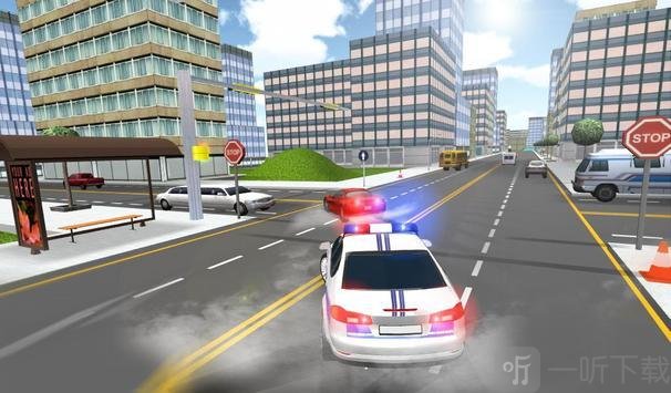 警察司机死亡赛跑