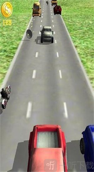 3D巡航摩托车赛车
