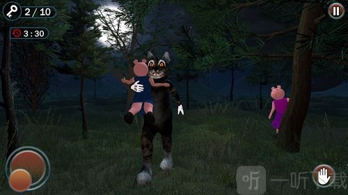 警笛头邻居与小猪