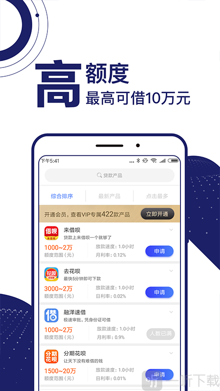 小额贷款花