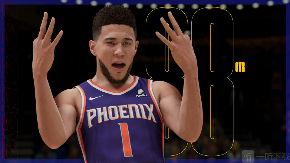 nba2k21球员能力值公布 詹姆斯98再次加冕