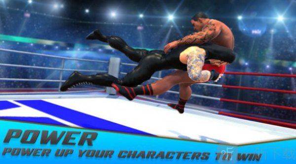 明星摔跤赛游戏