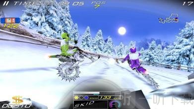雪地摩托停车