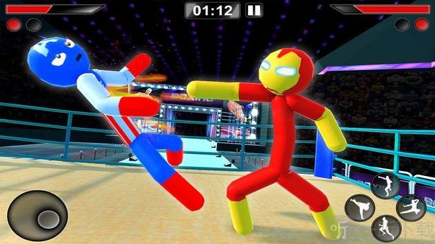 火柴人暗影勇士战斗