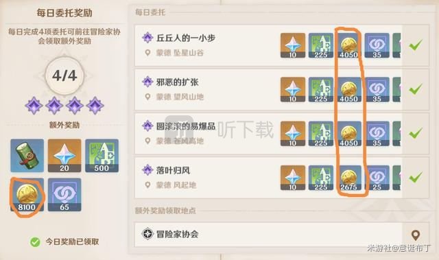 原神怎么白嫖摩拉 快速白嫖摩拉方法技巧