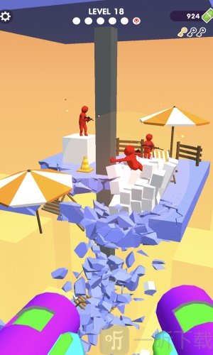 机枪爆破3D
